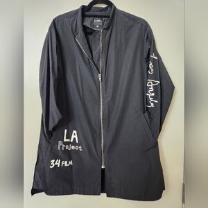LAP Los Angeles Project Jacket Parka Men's Unsex Black Small